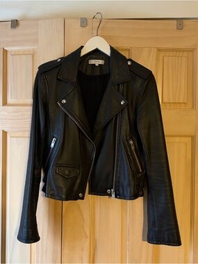 IRO Ashville Lamb Leather Jacket (40)